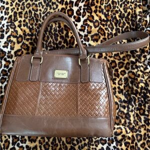 Brown Tignanello  Brown Quilted bag